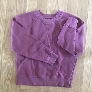 Pact crew sweatshirt, size medium